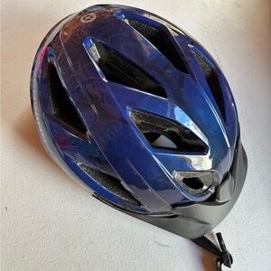 Blue and Black Bike Helmet Schwinn